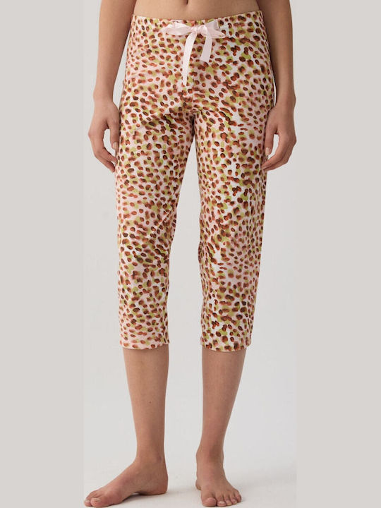 Minerva Summer Cotton Women's Pyjama Trousers Dots