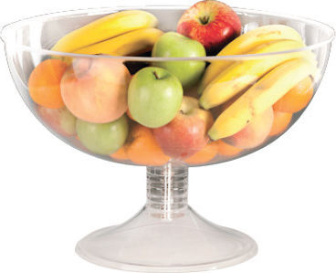 Raki Obstschale Kunststoff Transparent 36x36x28cm