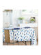 Tablecloth S-f Fletan Blue 140x240cm