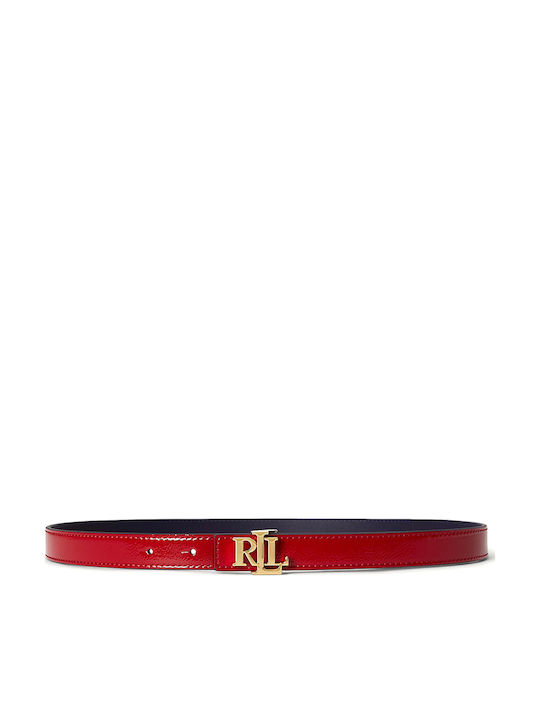 Ralph Lauren Γυναικεία Ζώνη Κόκκινη