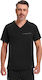 Healing Hands Steven Male Medical Blouse Black