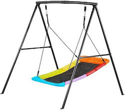 Vivatechnix Vivatechnix Kinder Schaukeln Nest Aufhängen Stoff 150x81cm Graue
