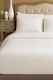 Σεντόνι Υπέρδιπλο 220x280 52% Βαμβάκι 48%polyester Cosmin White