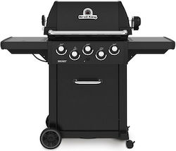 Broil King Signet 390 Shadow Υγραερίου 3 Εστιών 11.4kW με Πλαϊνό Μάτι 2.7kW Broil King Signet 390 Shadow Υγραερίου 3 Εστιών 11.4kW με Πλαϊνό Μάτι 2.7kW