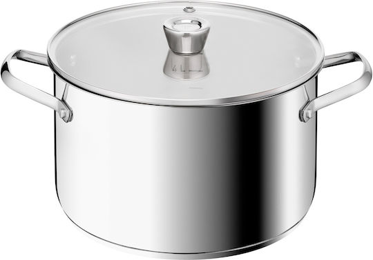 Tefal Emotion+ Deep Stainless Steel Pot 9.6lt / 28cm