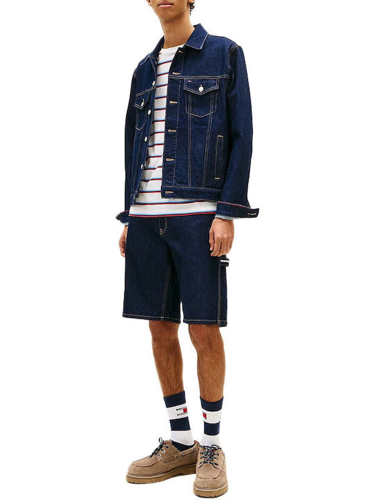 Tommy Hilfiger Geacă Denim Albastră