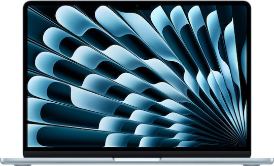 Apple MacBook Air 13.6" IPS Retina Display (M5-10-ядрен/24GB/1TB SSD/10-Core GPU) Небесносиньо (Английски (САЩ) Клавиатура)