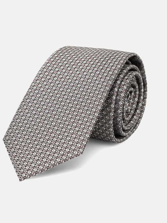 Hugo Hugo Herren Seide Krawatte Mit Gedrucktem Muster In Beige Farbe