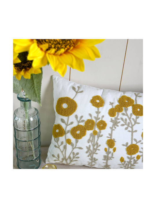 Μαξιλάρι Καναπέ S-f Camille Mustard 40x60εκ.