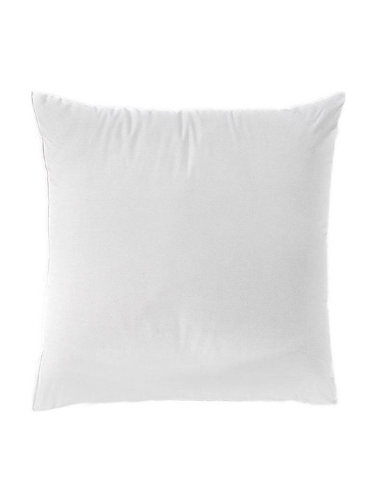 Sofa Cushion 100% Cotton White 70x70cm