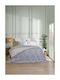 Aigaion Set Bed Sheet with 2 Pillowcases Super-Double with Rubber Hugger 160x200+35cm 3 (3 Pieces)