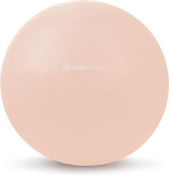 AMILA Μπάλα Pilates 65cm , 1.35kg σε Μπεζ Χρώμα AMILA Μπάλα Pilates 65cm , 1.35kg σε Μπεζ Χρώμα