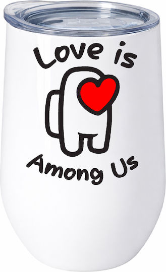 Among Us No6 Valentine's Day Love Thermos Stainless Steel Double Wall 500ml Premium Quality