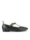 Women's Ballerina Shoes In Green Colour
