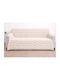 Überwürfe Set 3 Stück Chenille Beige