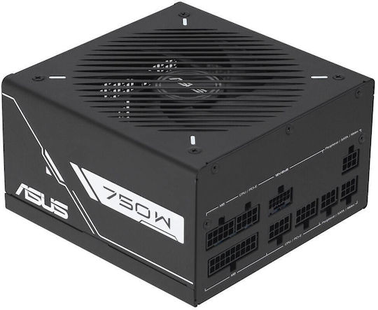 Asus Prime Gold Black Edition 750W Μαύρο Τροφοδοτικό Υπολογιστή Full Modular 80 Plus Gold