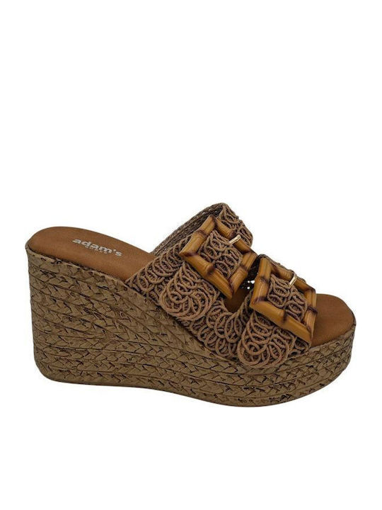 Adam's Shoes Καλοκαιρινές Γυναικείες Πλατφόρμες...