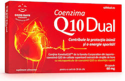 Good Days Therapy Coenzima Q10 Dual 60mg 60mg 30 Capsule Good Days Therapy Coenzima Q10 Dual 60mg 60mg 30 Capsule