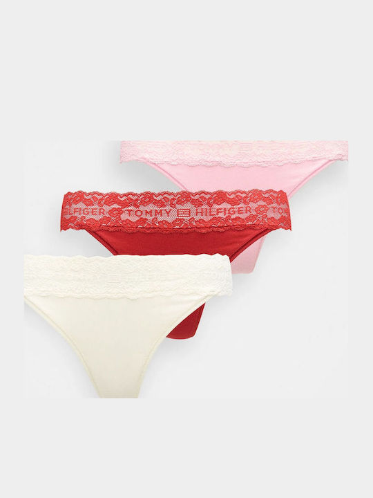 Tommy Hilfiger Βαμβακερά Γυναικεία String 3Pack...