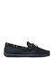 Suede Ανδρικά Loafers σε Μπλε Χρώμα