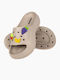 Slides in Beige Colour
