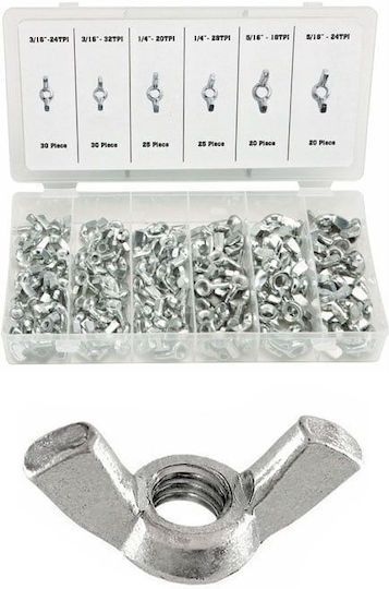 Комплект Несесер Ядки "Пеперуда" 150 Бройки Wing Nut Ass Ortment