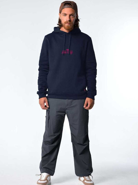 Hooded Sweatshirt Dark Blue H0141N