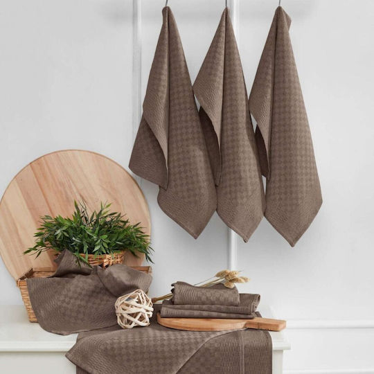 Lenjerii Deosebite Lola Prosop De Ceai Din 100% Bumbac Culoare Maro 40x60cm 10 Bucăți Lenjerii Deosebite Lola Prosop De Ceai Din 100% Bumbac Culoare Maro 40x60cm 10 Bucăți