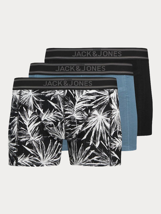 Trunks Ανδρικά Μποξεράκια Multi Black 3Pack