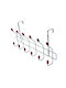 Raki Door Hook 6 Slots Metallic