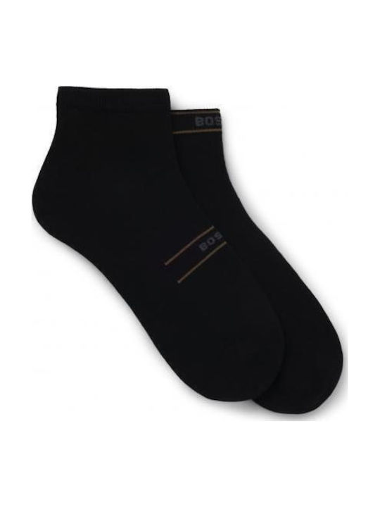 Boss Ανδρικές Κάλτσες Black 2Pack