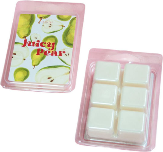 Pear Wax Melts 6 Κύβοι Άρωμα Γλυκό Αχλάδι