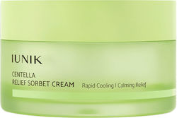 iUNIK Centella Relief Sorbet Хидратиращ и Регулиращ Крем за Лице против Зачервяване с Centella Asiatica 50ml