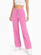 Pantaloni De Trening Cu Elastic Roz
