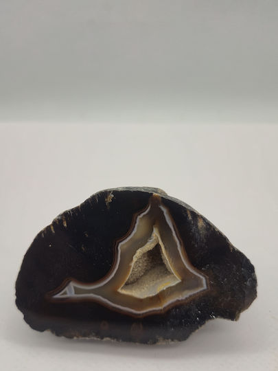 Kaffe Geode Achat 218g – Natürlicher Kristall Dekoration