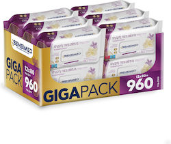 Sensimed Υγρή Πετσέτα Καθαρισμού Xl Με Καπάκι 30x20cm 960τμχ. Giga Pack Monoi Sensimed Υγρή Πετσέτα Καθαρισμού Xl Με Καπάκι 30x20cm 960τμχ. Giga Pack Monoi