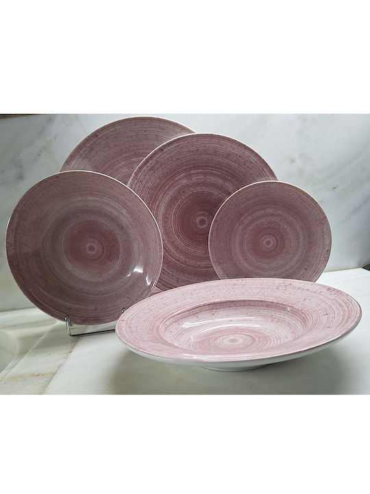 Christinholm Pink Porcelain Dinnerware Set 20pcs