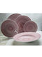 Christinholm Pink Porcelain Dinnerware Set 20pcs