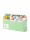 Bakaji Children's Fabric Storage Box Green 91.5x32x40.5cm