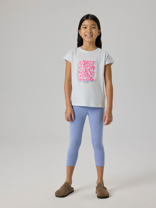 Name It Kids Short-Sleeved Blouse Light Blue