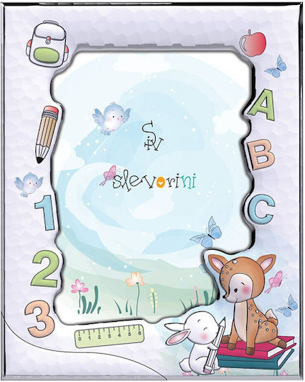 Slevori Elafakia Children's Picture Frame Silver Multicolour 15x20cm