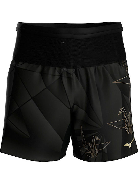 Mizuno Αθλητική Ανδρική Βερμούδα Μαύρη