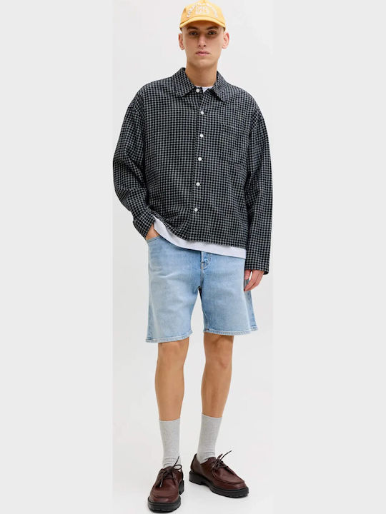Men's Denim Shorts Blue-denim