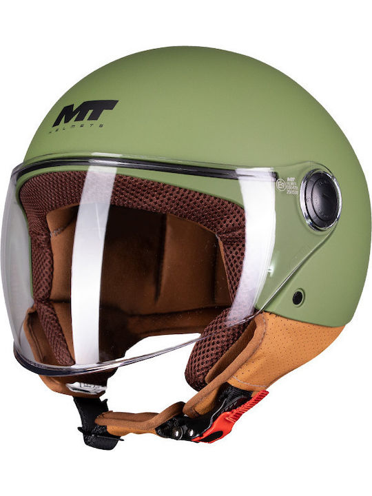 MT Street S Pure Jet ECE 22.06 A6 Khaki Matte