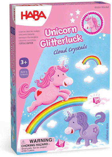 Επιτραπέζιο Παιχνίδι Unicorn Glitterluck: Cloud Crystals για 2-4 Παίκτες 3+ Ετών 230002 (EN) Haba