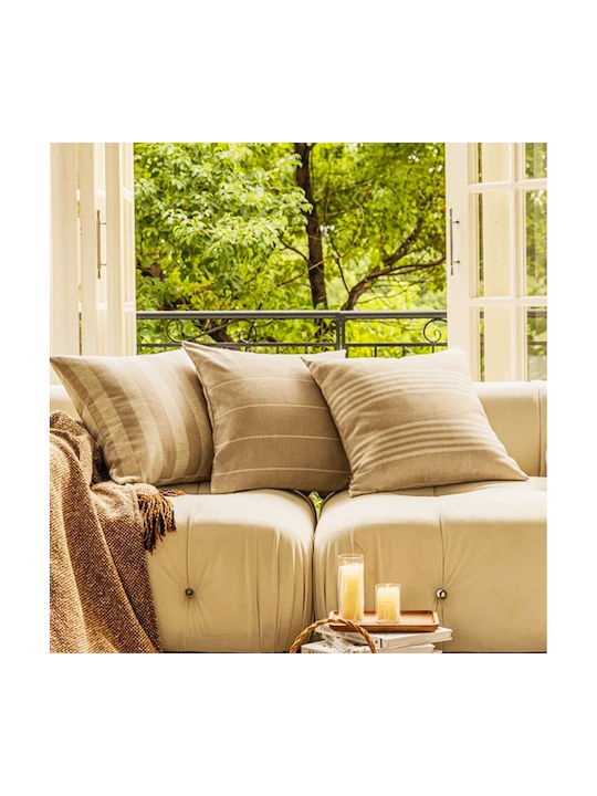 Zierkissen Sofa-Riège Beige 45*45 cm 50*30 cm 2 Stück