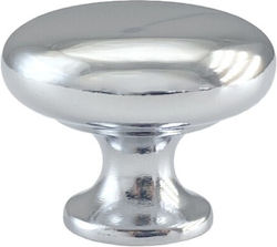 Viefe Furniture Knob Made of Chrome Metal Diameter 31mm 0393031Z01