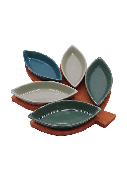 Country Casa Wooden Serving Platter 15.5x6.5x3cm