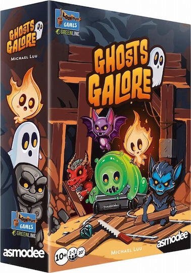 Επιτραπέζιο Παιχνίδι Ghosts Galore για 2-5 Παίκτες 10+ Ετών (EN) Lookout Games