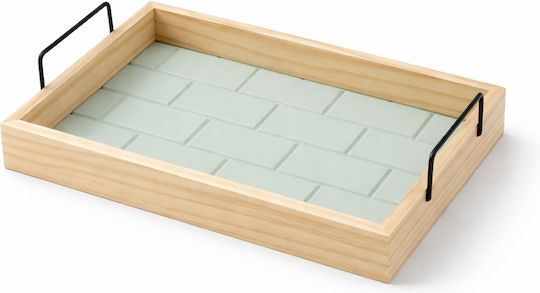 Ξύλινος Δίσκος Σερβιρίσματος 30x20cm